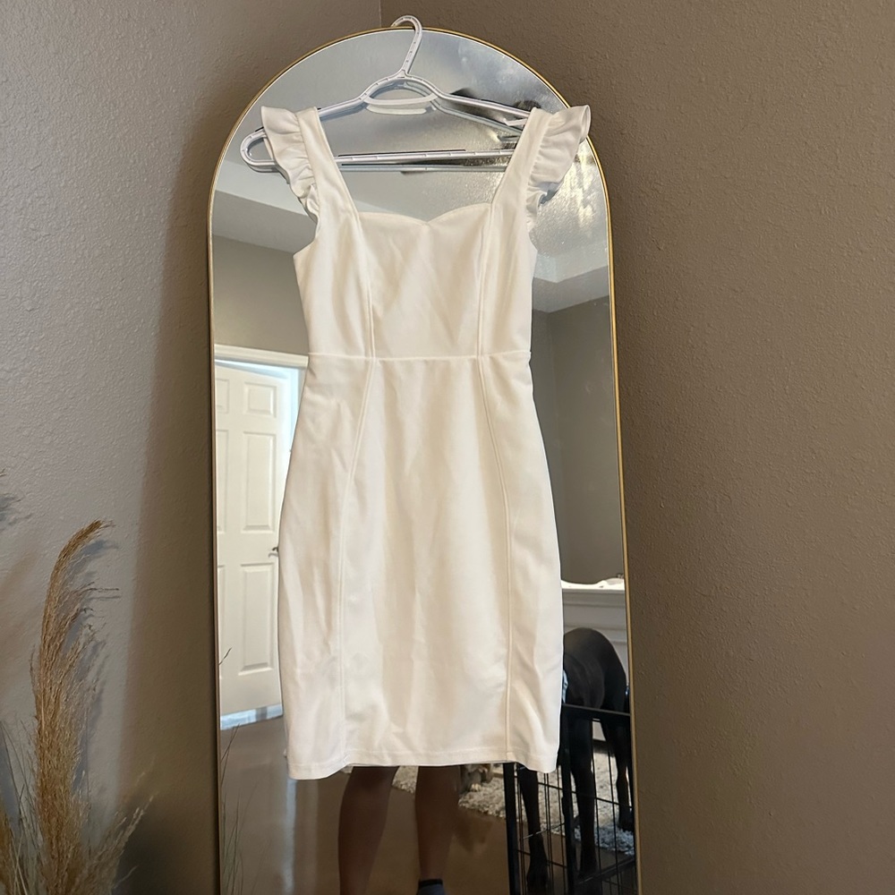 Ruffled Bodycon Dress